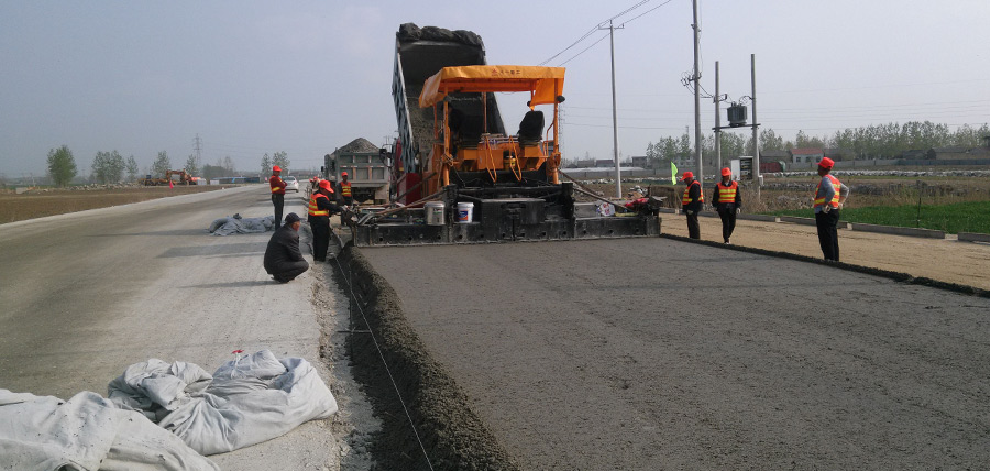 徐州建通路面工程機(jī)械有限公司施工案例